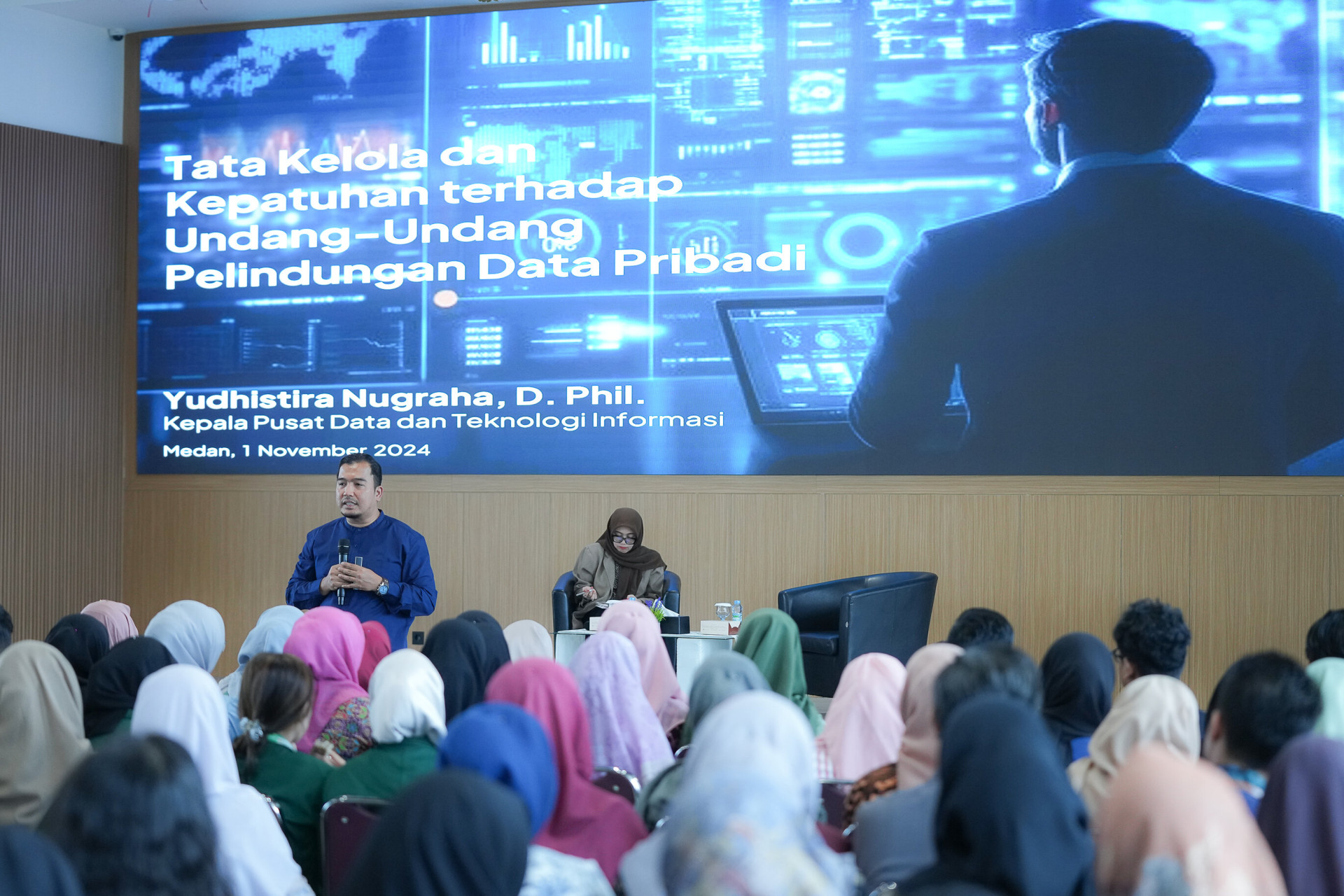 USU Holds Socialization of Information Security Monitoring System